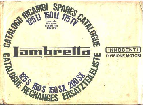 Lambretta - Spares Catalogue