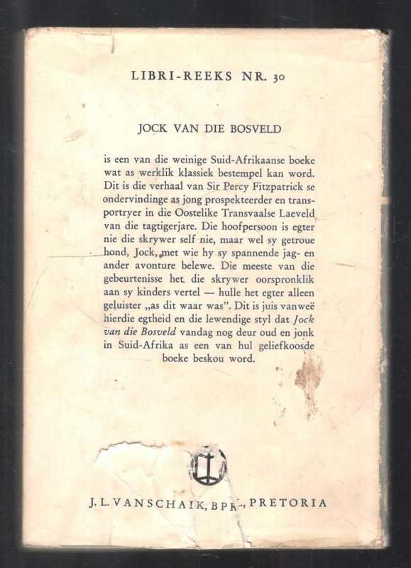 Jock van die Bosveld  --  Libri-Reeks No 30