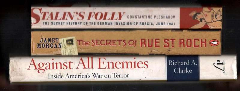3 Military  Books