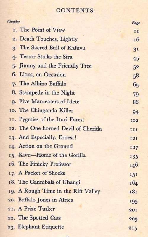 African Buffalo Trails  --  John F Burger