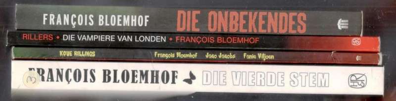 4 Afrikaanse storieboeke deur Francois Bloemhof