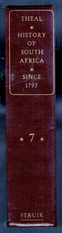 Theal History of South Africa Since 1795 No 7