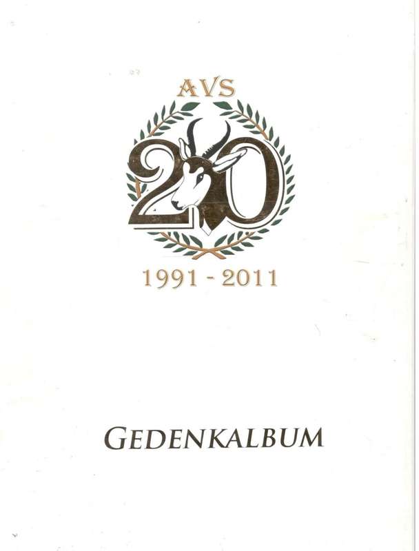 Afrikaner Volkseie Sport  --  20 Jaar Gedenkalbum