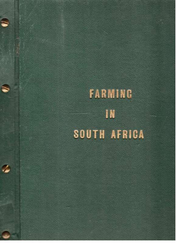 Farming in South Africa  --  January 1935  to  December 1935