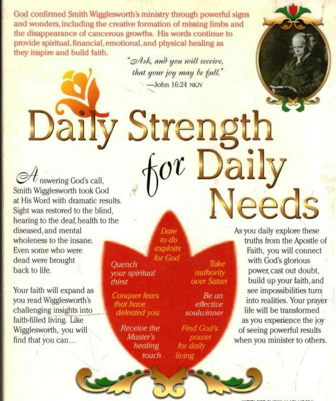 Davolional  --  Smith Wigglesworth