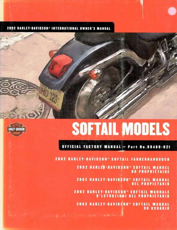 2002 Harley-Davidson International Owner`s Manual