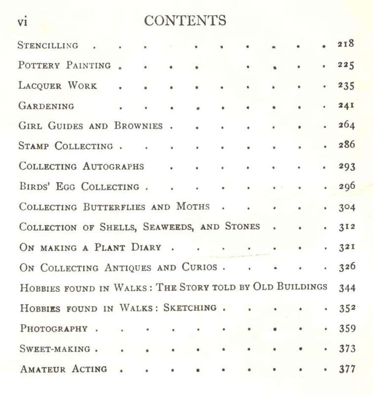 Every Girl`s Book of Hobbies  ---   E M de Foubert