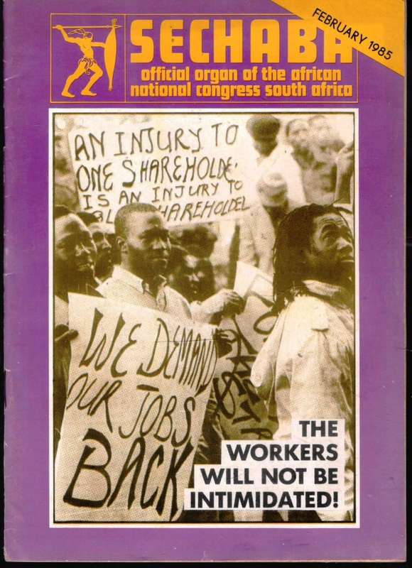 Sechaba - Official Organ of the ANC February 1985