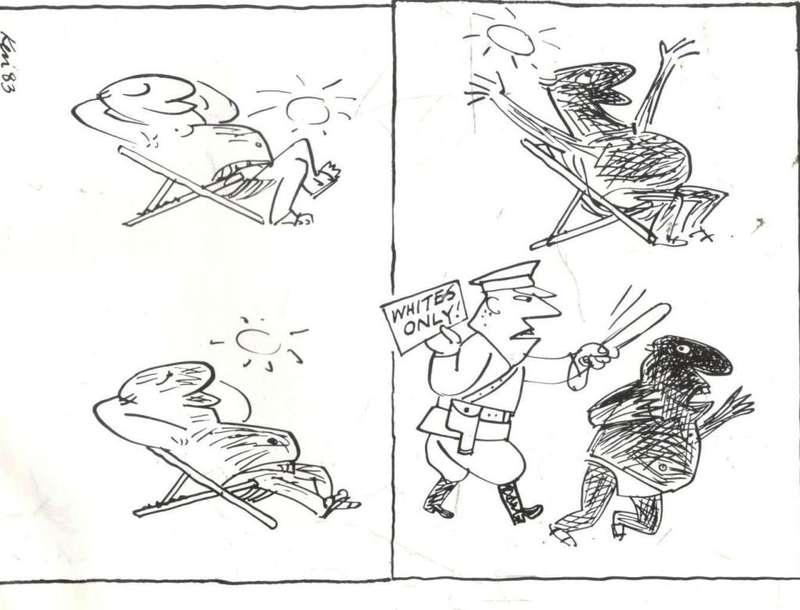 Drawing the Line  - Cartoonists Against Apartheid
