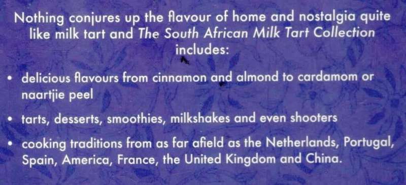 The South African Milk Tart Collection  --  Callie Maritz and Mari-Louis Guy