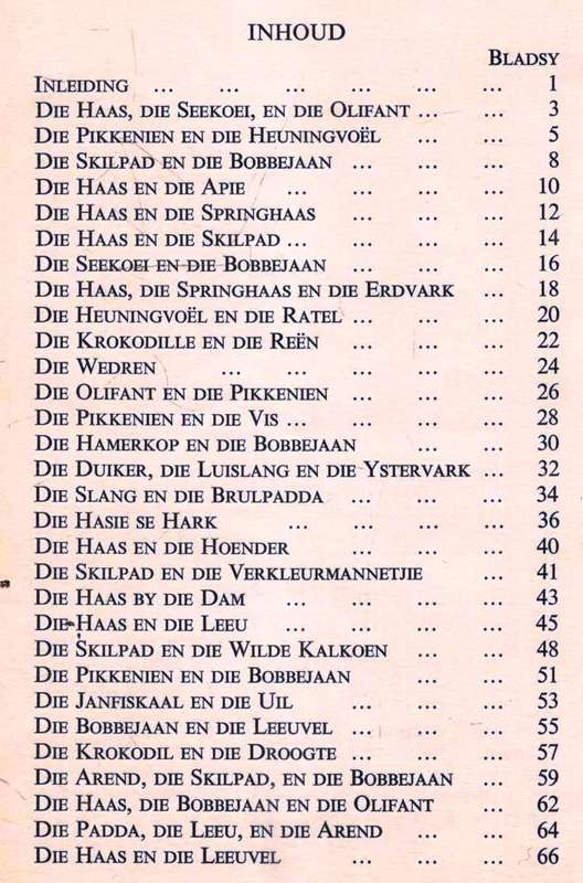 Dierestories van Ou Bayana  --  H W D Longden