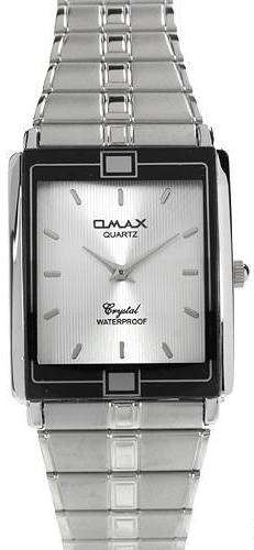 OMAX Stainless Steel Mens Dress Watch