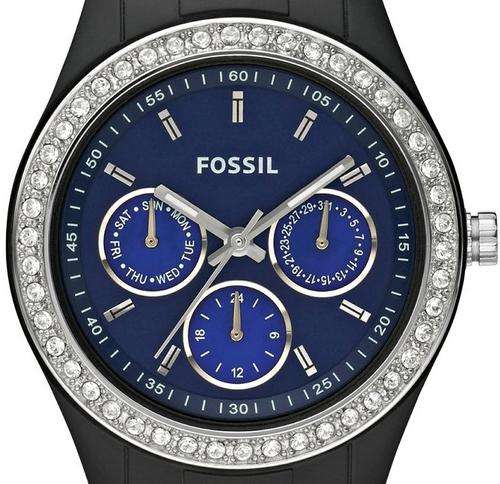 FOSSIL Stella Crystal Accented Chronograph Ladies Watch