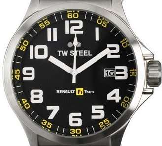 Authentic TW STEEL Renault F1 Pilot Mens Watch