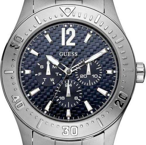 GUESS Carbonised Collection Chronograph Mens Watch