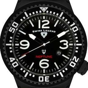 SWISS LEGEND Neptune Collection Ion-Plated Swiss Quartz Mens Watch