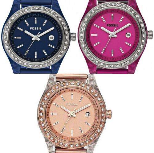 Fossil Stella Petite Crystal Accented Watch