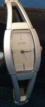 GUESS Stainless Steel G-Link Ladies Bracelet Watch