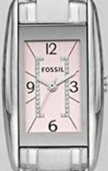 FOSSIL Petite Pink Dial Ladies Dress Watch