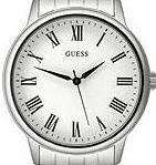 GUESS Roman Numeral Stainless Steel Mens Watch