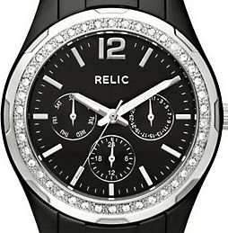 RELIC by FOSSIL Starla Crystal Accented Chronograph Ladies Watch (4 HOUR AUCTION!!!)