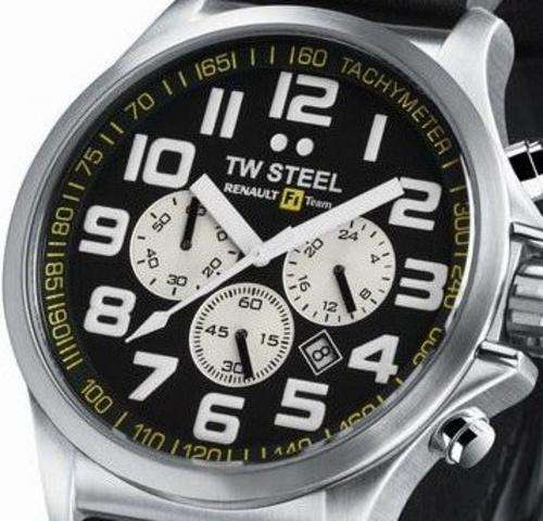 TW STEEL Renault F1 Pilot Chronograph Mens Watch
