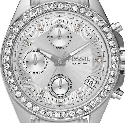 FOSSIL Decker Crystal Chronograph Ladies Watch