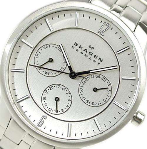 SKAGEN Denmark Stainless Steel Chronograph Mens Watch