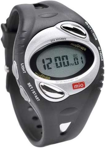 MIO Shape Select Unisex Heart Rate Monitor Watch (Endorsed by Dr Phil)