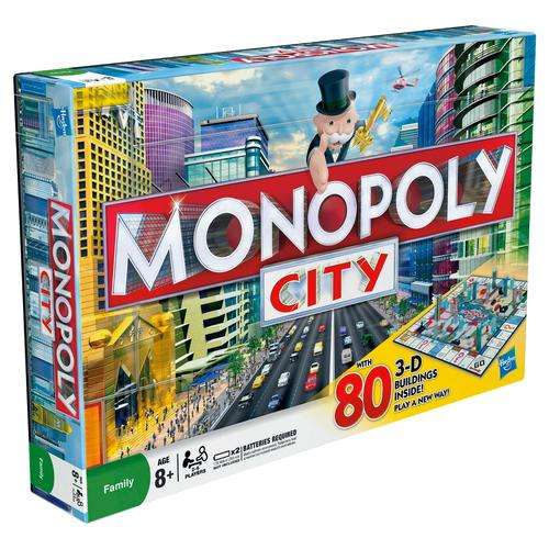 Monopoly City with 3D Buildings