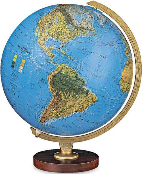 REPLOGLE Livingston Illuminated Educational Globe
