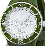 FMD by FOSSIL Green Expansion Band Large Dial Ladies Watch