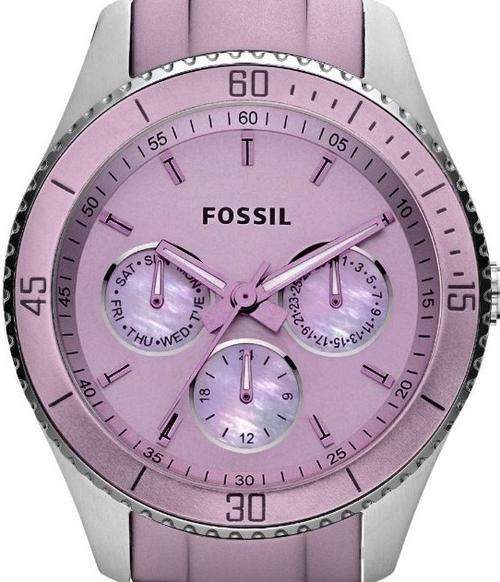 FOSSIL Stella Purple Chronograph Ladies Watch