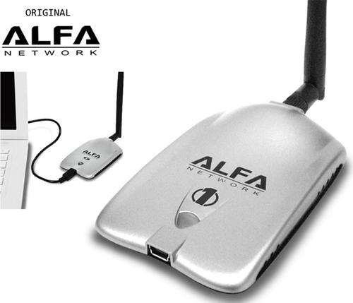 ALFA 802.11 b/g Long Range WiFi USB Adaptor AWUS036H