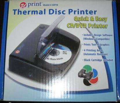 U-PRINT Thermal CD/DVD Disc Printer