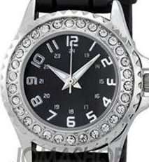 FMD by FOSSIL Petite Crystal Accented Ladies Watch