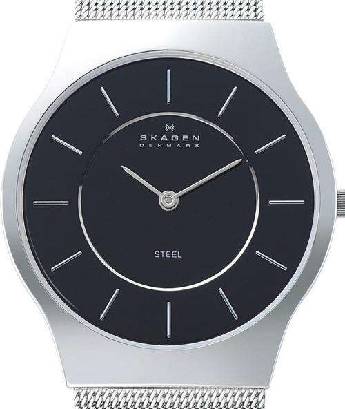 Authentic SKAGEN Denmark Ultra Slim Mesh Band Mens Watch