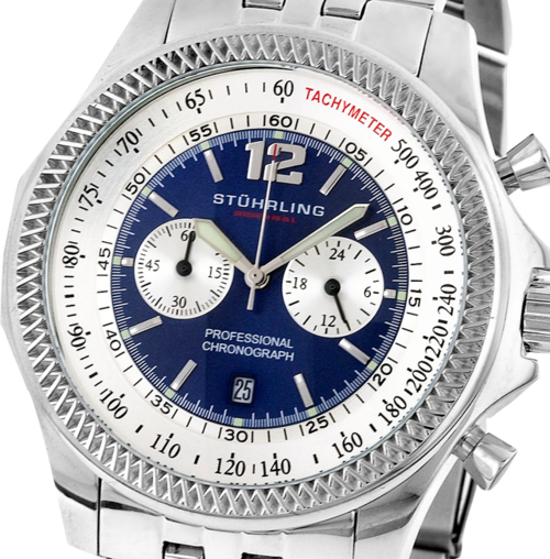 STUHRLING Targa 24 Pro Chronograph Oversized Mens Watch - LAST ONE!!