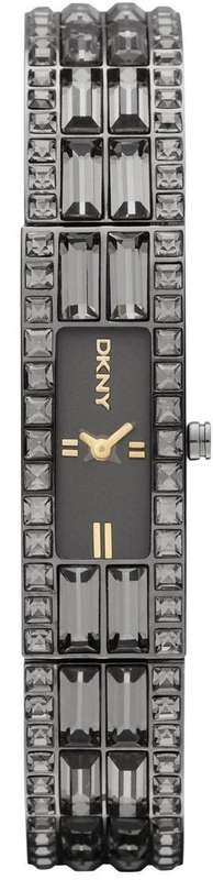 DKNY Crystal Pave Stainless Steel Ladies Watch