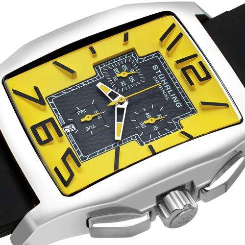 STUHRLING Sportsman Fleet Street Swiss Chrono Mens Watch
