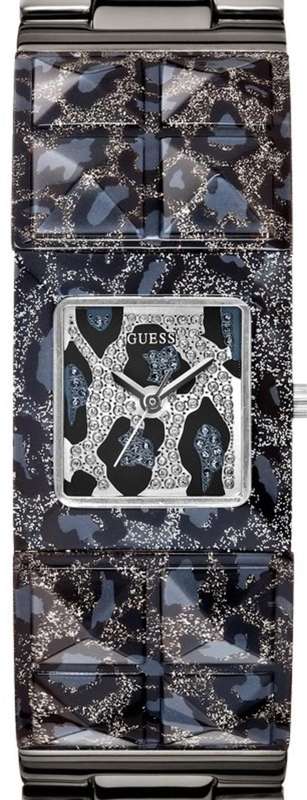 GUESS Leopard Print Accented Ladies Watch
