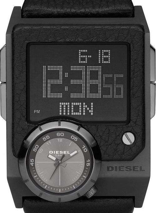 DIESEL Dual Time Oversized Mens Watch