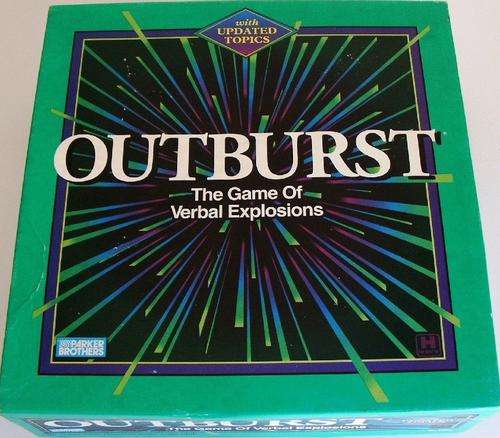 Outburst Board Game - With Updated Topics