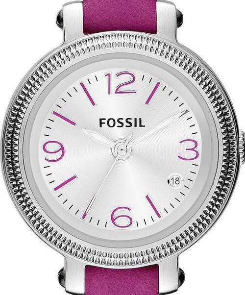 FOSSIL Petite Heather Pink Leather Ladies Watch