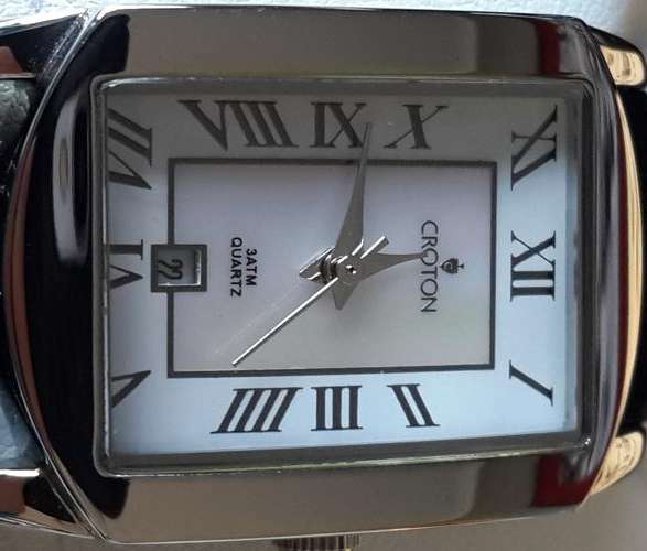 CROTON Classic Mother Of Pearl Dial Ladies Dress Watch