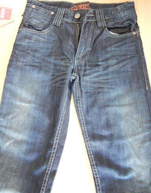 LEVI'S 523 Straight Cut Navy Blue Mens Jeans