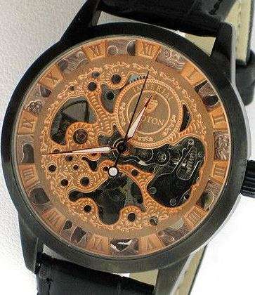 CROTON Imperial Skeleton Automatic Mens Watch (Please read description)