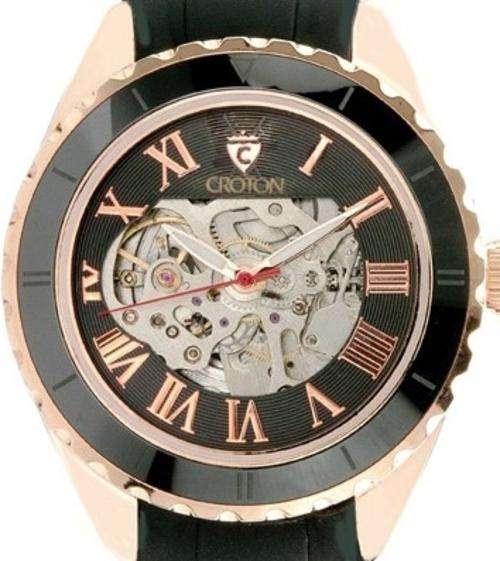CROTON Imperial Skeleton Automatic Mens Watch
