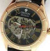 CROTON Imperial Skeleton Automatic Mens Watch