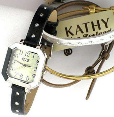KATHY VAN ZEELAND Petite Multi-Band Ladies Watch